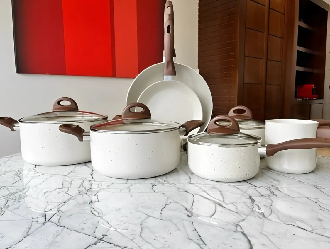 Conjunto Completo Brinox Ceramic Life Smart Plus Vanilla